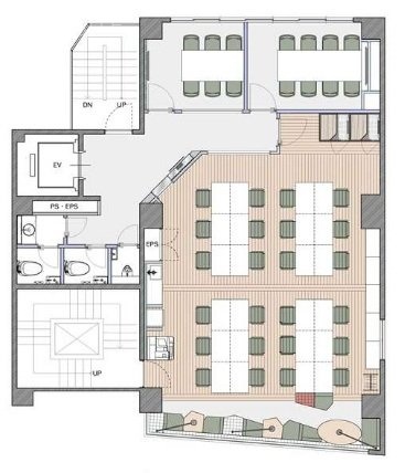 四谷三和ビル2F 間取り図