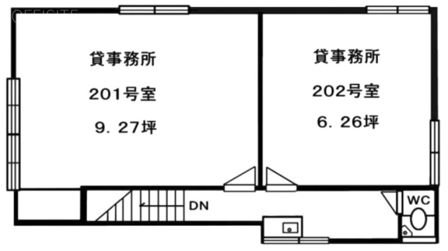 佐一須田町ビル201 間取り図