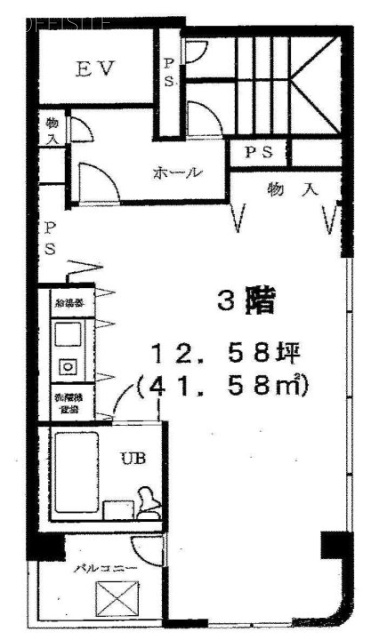 ステイト大手町3F 間取り図