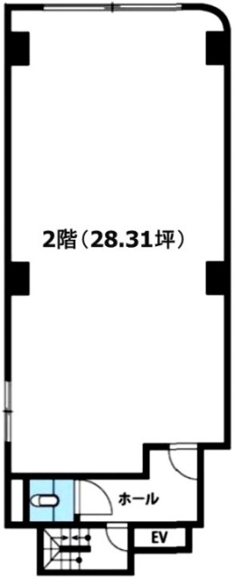 GSS白山ビル2F 間取り図