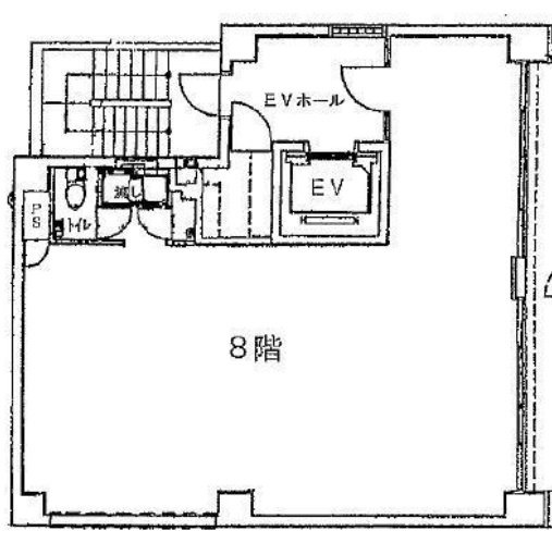 松田ビル8F 間取り図