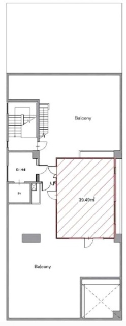 サンブリッジビル6F 間取り図