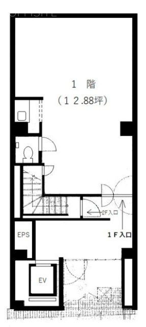 田中ビル1F 間取り図