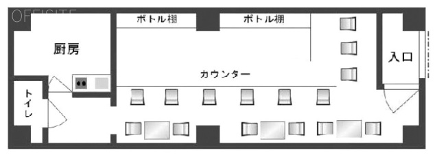 山田ビル2F 間取り図