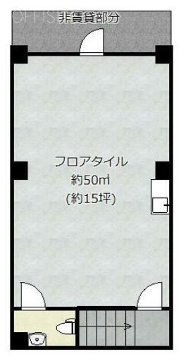 木村ビルB1F 間取り図