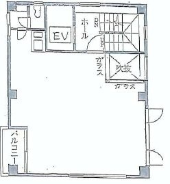 広瀬ビル2F 間取り図