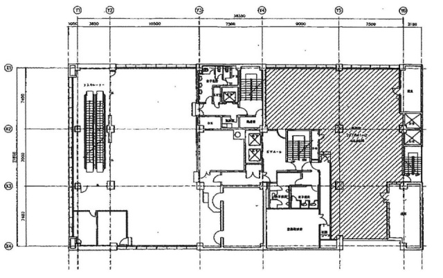 兜町ビル2F 間取り図