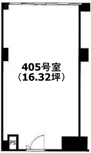 ローヤルマンション405 間取り図