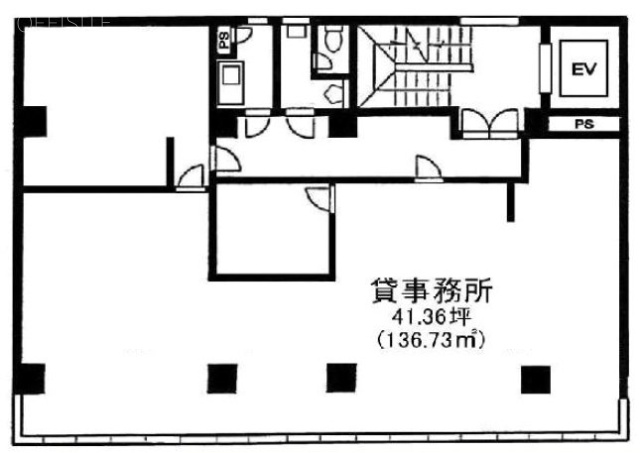 長谷川ビル3F 間取り図