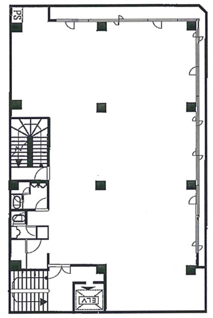 瀧島ビル5F 間取り図