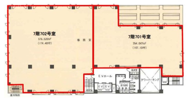 FORECAST桜橋702 間取り図