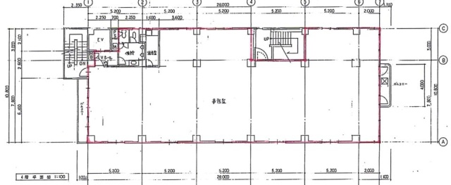 佐貫屋川名ビル4F 間取り図