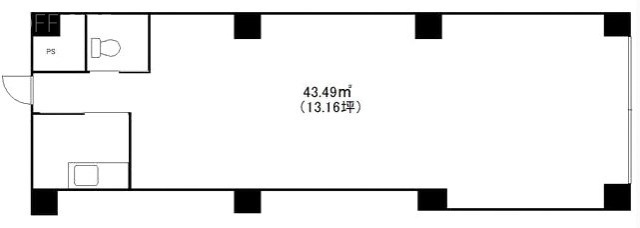 板倉マンション102 間取り図