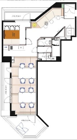IW Place Aobadai401 間取り図