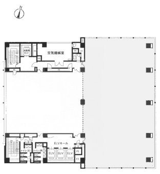 SOUTH PORT品川11F(1102) 間取り図