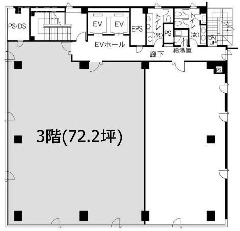 KDX新橋ビル3F 間取り図