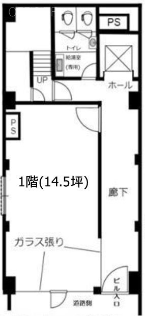 南特許ビル1F 間取り図
