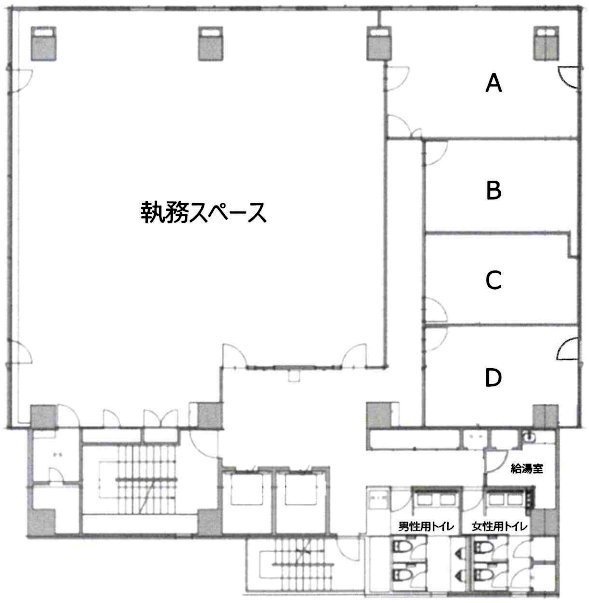 リブラビル5F 間取り図