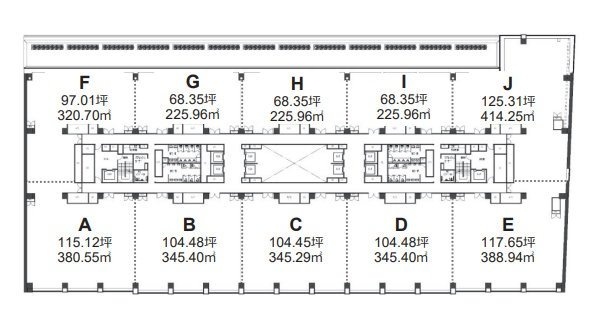 オルトヨコハマ7F 間取り図