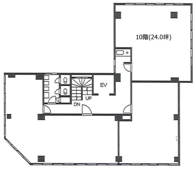 第5田中ビルA 間取り図