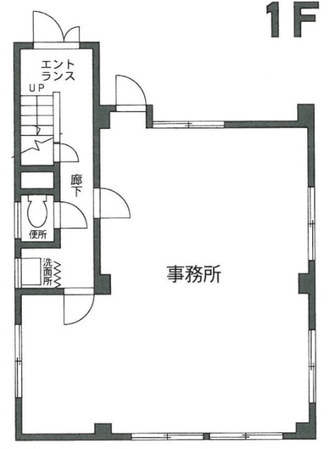 大南ビル1F 間取り図