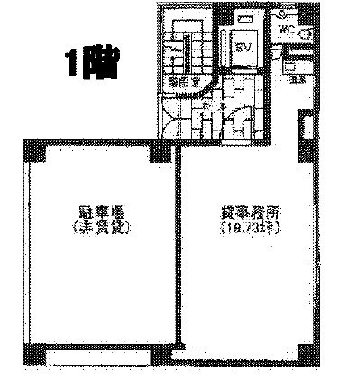 BW浅草橋ビル1F 間取り図