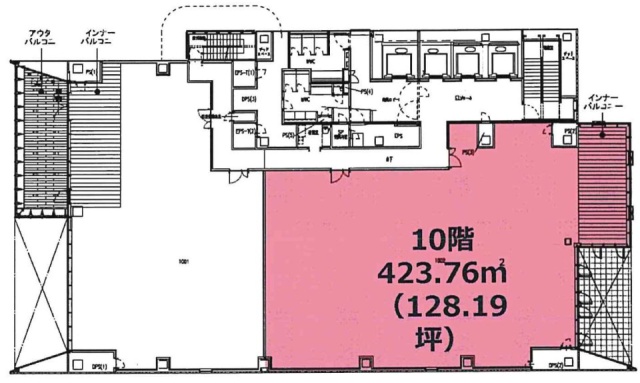 3rd MINAMI AOYAMA10F 間取り図