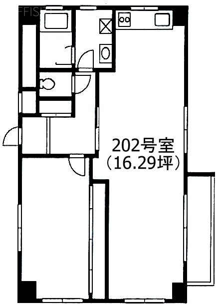 アークアトリウム202 間取り図