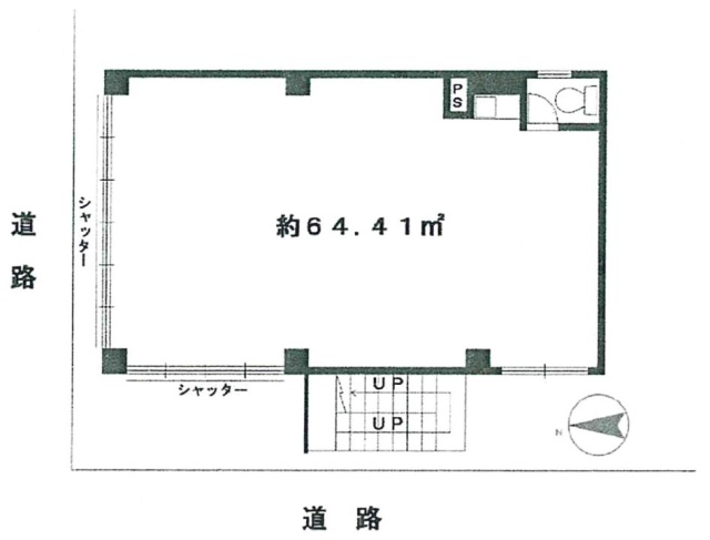 宮崎ビル1F 間取り図