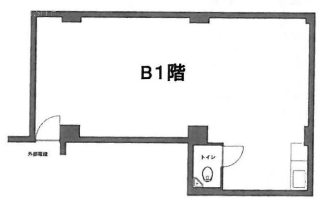 ウェルビルB1F 間取り図