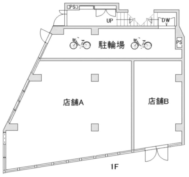 サンハイツマルモビルB 間取り図