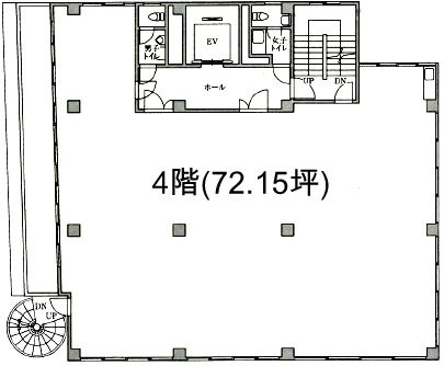 五反田第1noteビル4F 間取り図