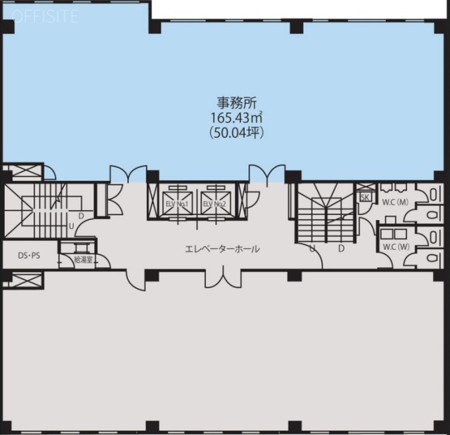 小浦第2ビル3F 間取り図