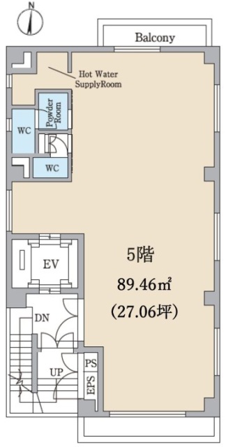 REVE SQUARE練馬5F 間取り図