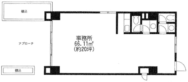 ファミール西葛西ビル1F 間取り図