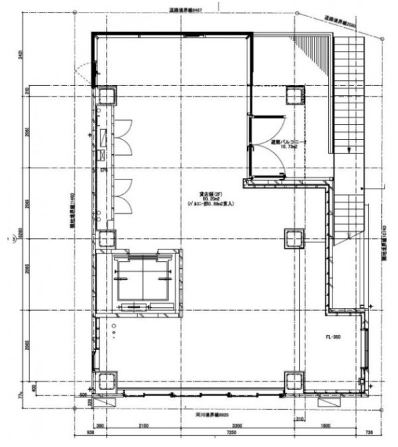 WHARF神田三崎町ビル2F 間取り図