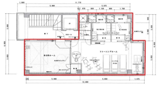 S-TYKK吉祥寺南ビル4F 間取り図