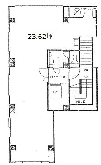 神田東栄ビル2F 間取り図