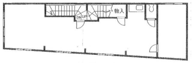 第2鏡石ビル2F 間取り図