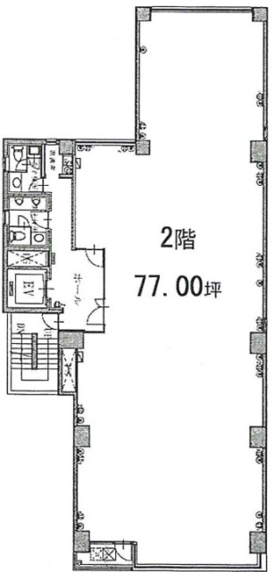 OS’85ビル2F 間取り図