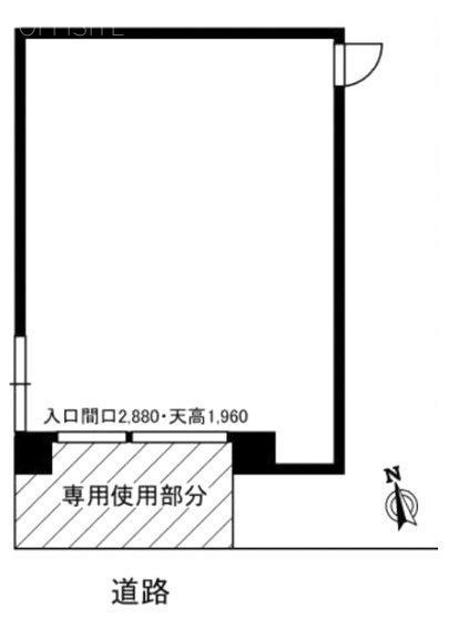 サントル下丸子ビル1F 間取り図