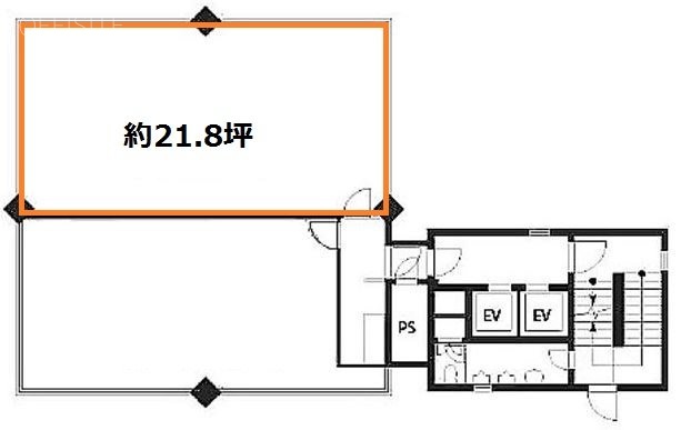 建築家会館3F 間取り図