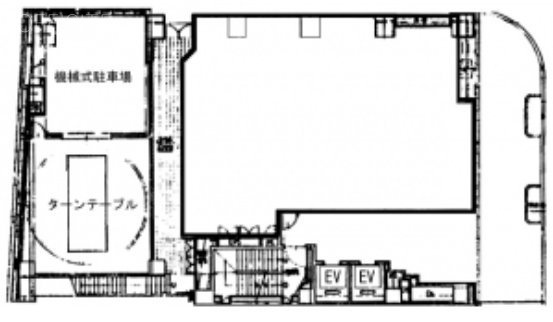 日本橋橘ビル1F 間取り図