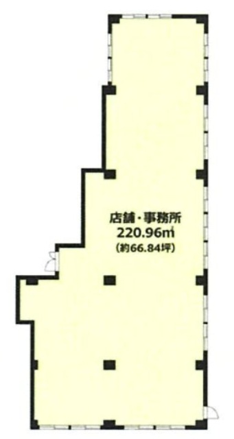 生泉市ヶ谷ビル201 間取り図