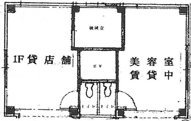パッサージュ代々木公園ビル1F 間取り図