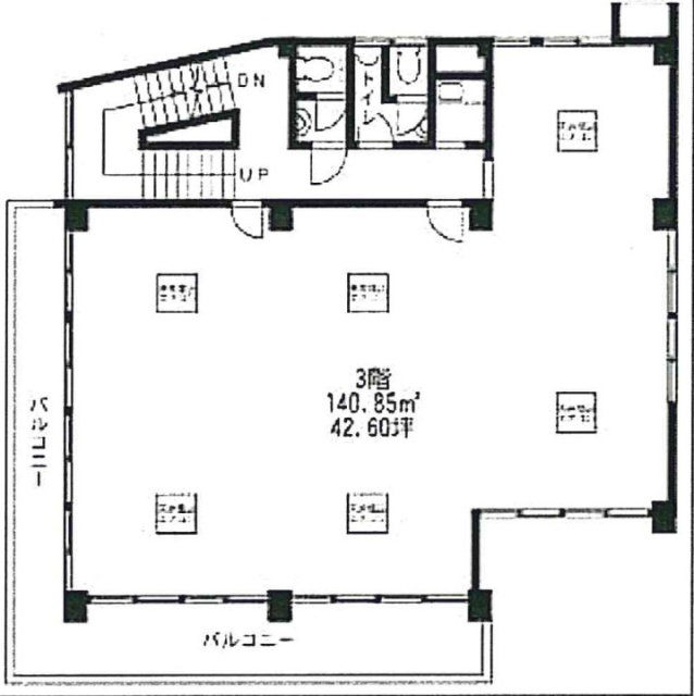 渋谷ビル3F 間取り図