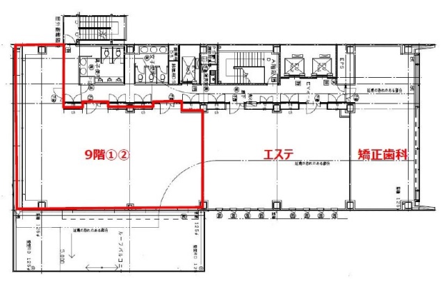 エキニア青葉通り9F 間取り図