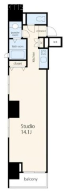 VORT銀座residence304 間取り図
