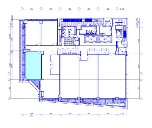 新虎通りCORE3F 間取り図