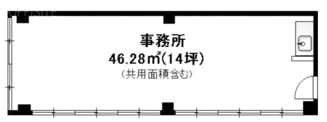 木下第二ビル401 間取り図
